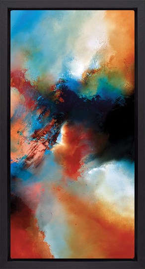 Cloudsong III by Simon Kenny - Framed Glazed Box Canvas